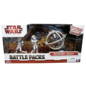 Hasbro Star Wars Legacy Collection Clone Wars Geonosis Assault Battle Packs